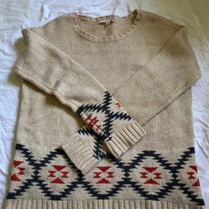 Tan sweater